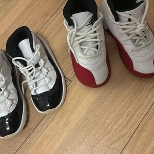 Two pair of Toddler Retro Jordans
